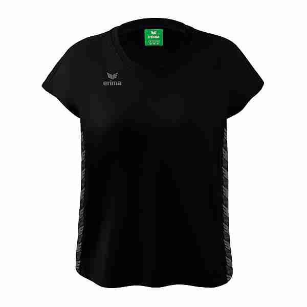 Erima Team Essential T-Shirt Damen T-Shirt Damen schwarz