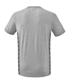 Rückansicht von Erima Team Essential T-Shirt Funktionsshirt Herren graugrau