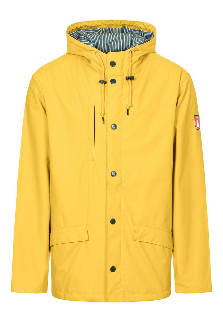 Derbe Derbe Passby Regenjacke Herren - yellow navy - 0 | SportScheck