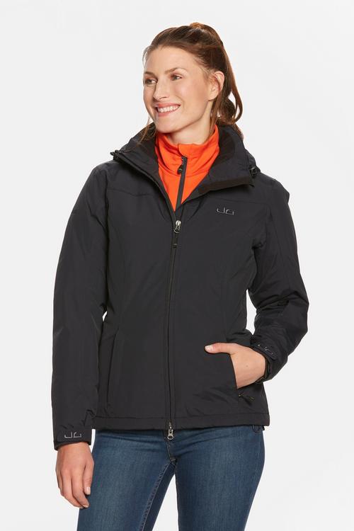 Rückansicht von Jeff Green Kerava Skijacke Damen Deep Black