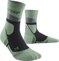 CEP Max Cushion Socken Herren - grey/gr&uuml;n