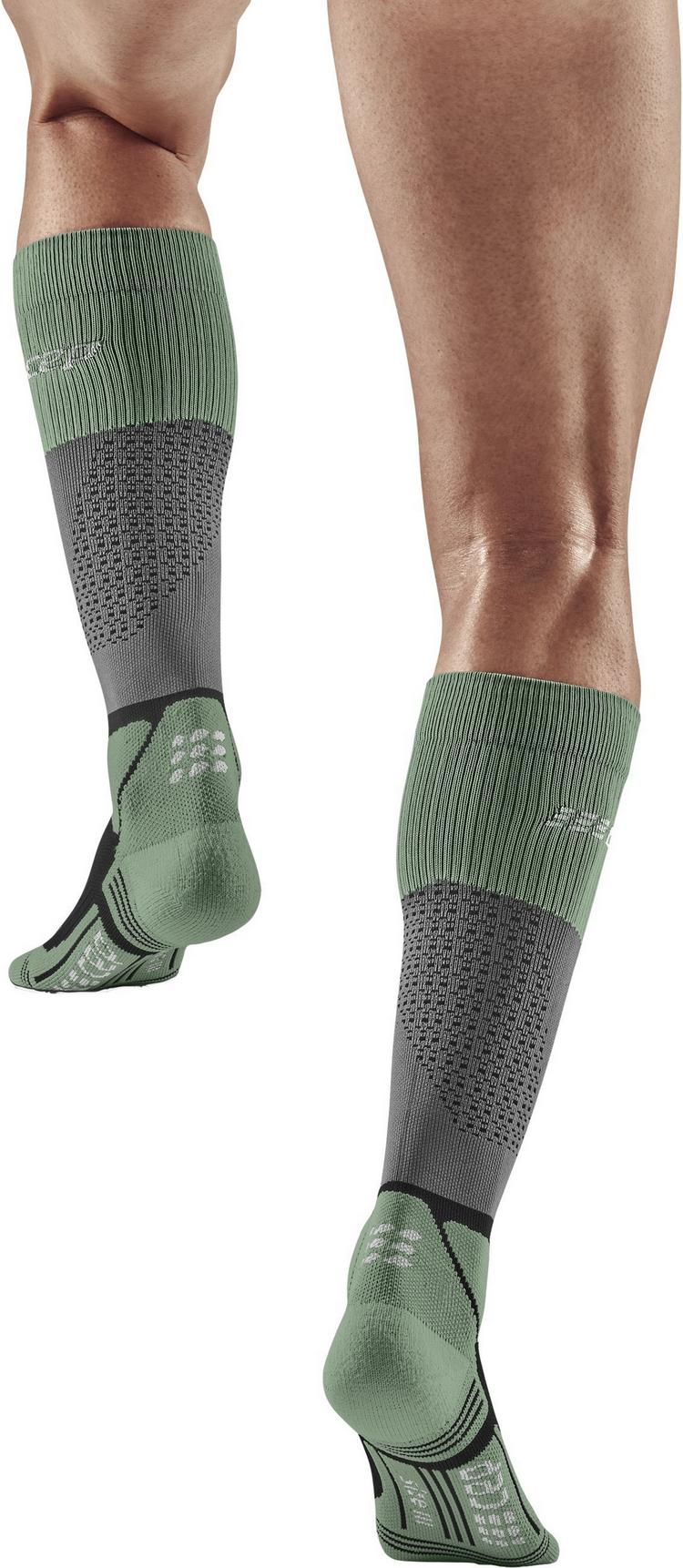 CEP CEP Merino Mid Cut Socks Socken Herren - grey/mint - 1 | SportScheck