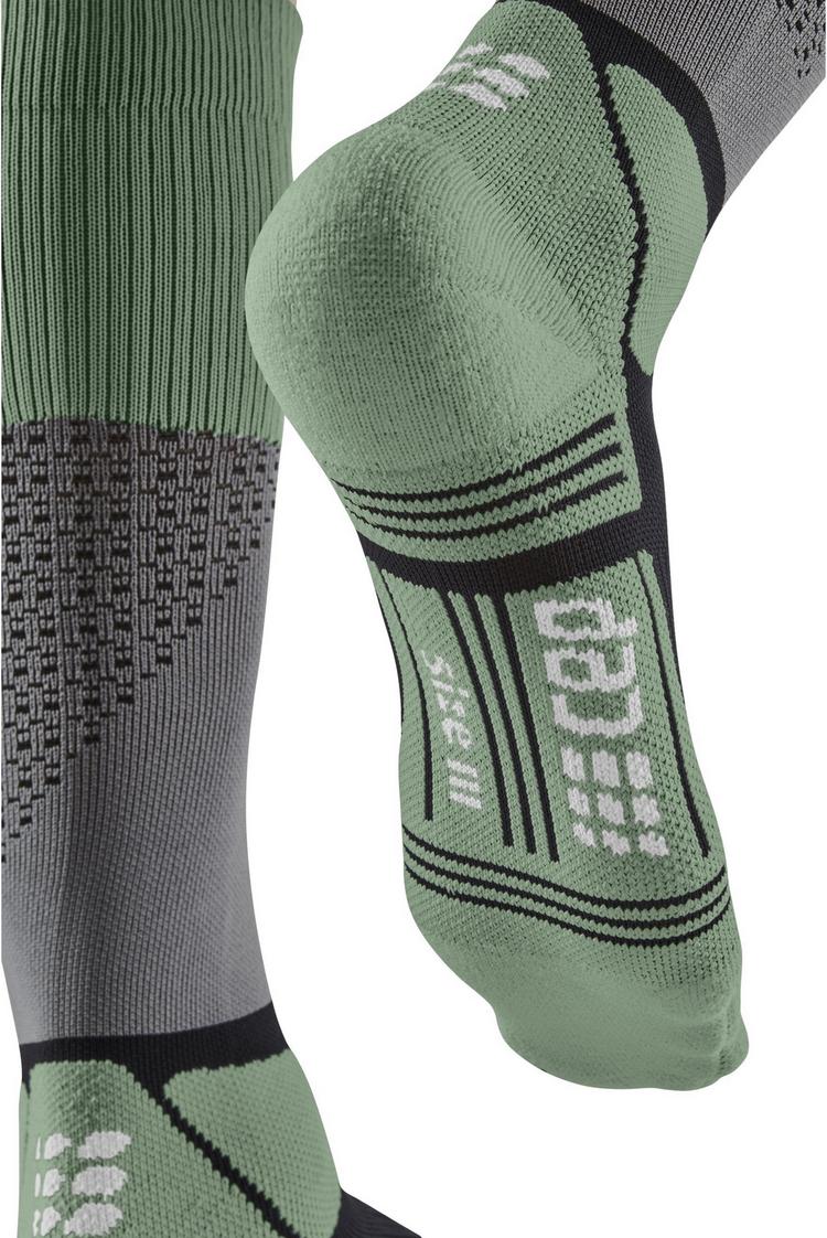 CEP CEP Merino Mid Cut Socks Socken Herren - grey/mint - 2 | SportScheck