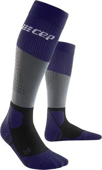 CEP Merino Mid Cut Socks Socken Herren - grey/purple