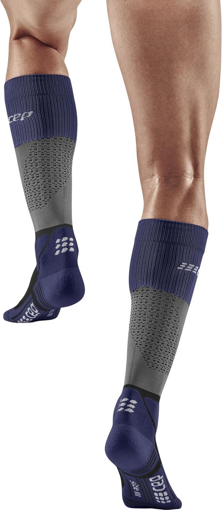 CEP CEP Merino Mid Cut Socks Socken Herren - grey/purple - 1 | SportScheck