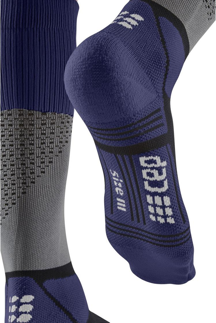CEP CEP Merino Mid Cut Socks Socken Herren - grey/purple - 2 | SportScheck