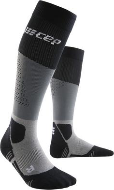 CEP Max Cusion Wandersocken Damen grey/black