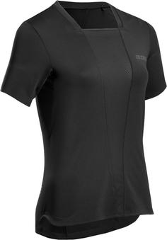 CEP Run Shirt Short Funktionsshirt Damen black