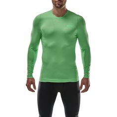 Rückansicht von CEP Run Ultralight Shirt Long Laufshirt Herren green