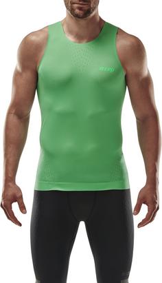 Rückansicht von CEP Run Ultralight Tank Top Funktionstank Herren green