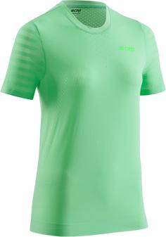 CEP Run Ultralight Shirt Short Funktionsshirt Damen green