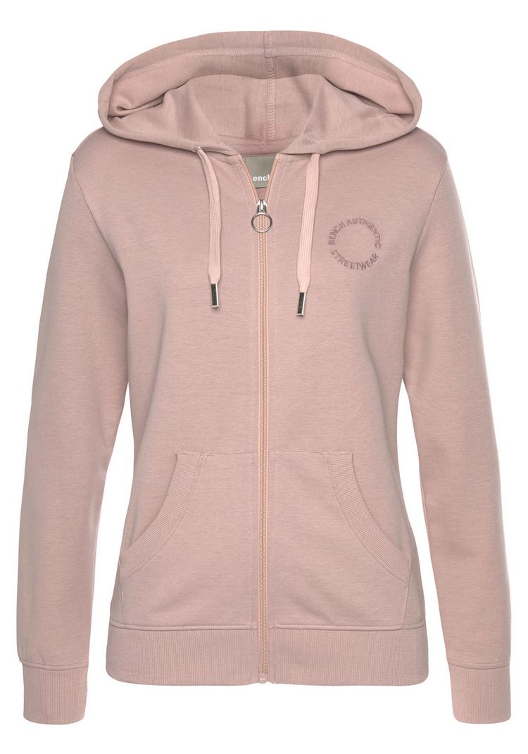 Bench Bench Kapuzensweatjacke Sweatjacke Damen - altrosa - 0 | SportScheck