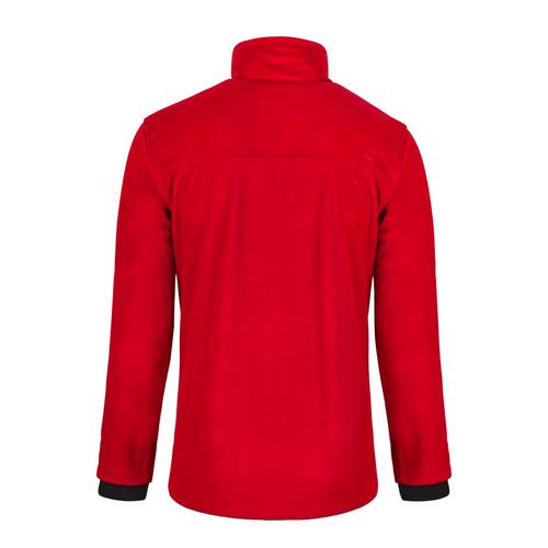 Rückansicht von Jeff Green Ares Fleecejacke Herren Red