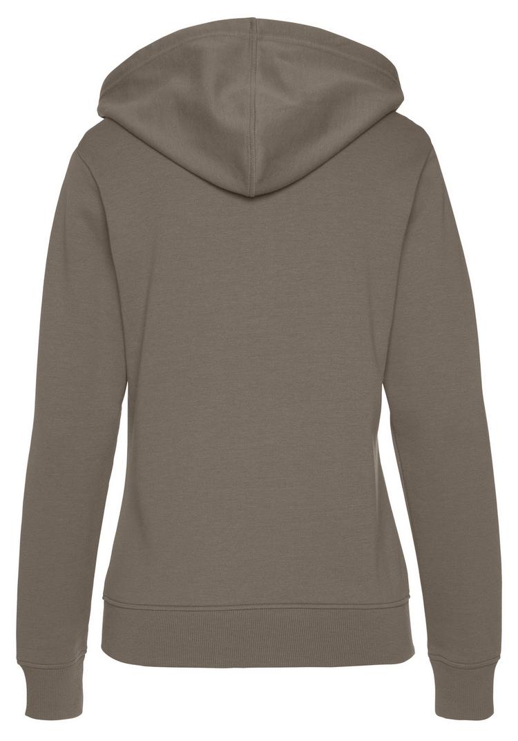 Bench Bench Kapuzensweatjacke Sweatjacke Damen - taupe - 0 | SportScheck
