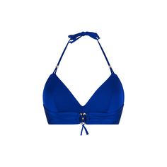 LingaDore Triangle Bikini Bikini Oberteil Damen Royal blue