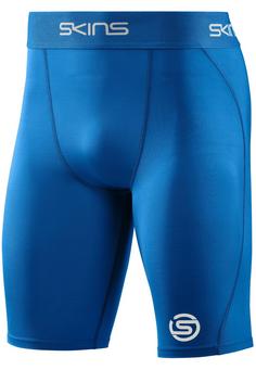 Skins S1 Half tights Tights Herren bright blue