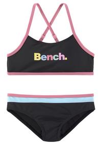Bench Bustier-Bikini Bikini Set Damen - schwarz