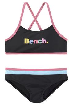 Bench Bustier-Bikini Bikini Set Damen schwarz