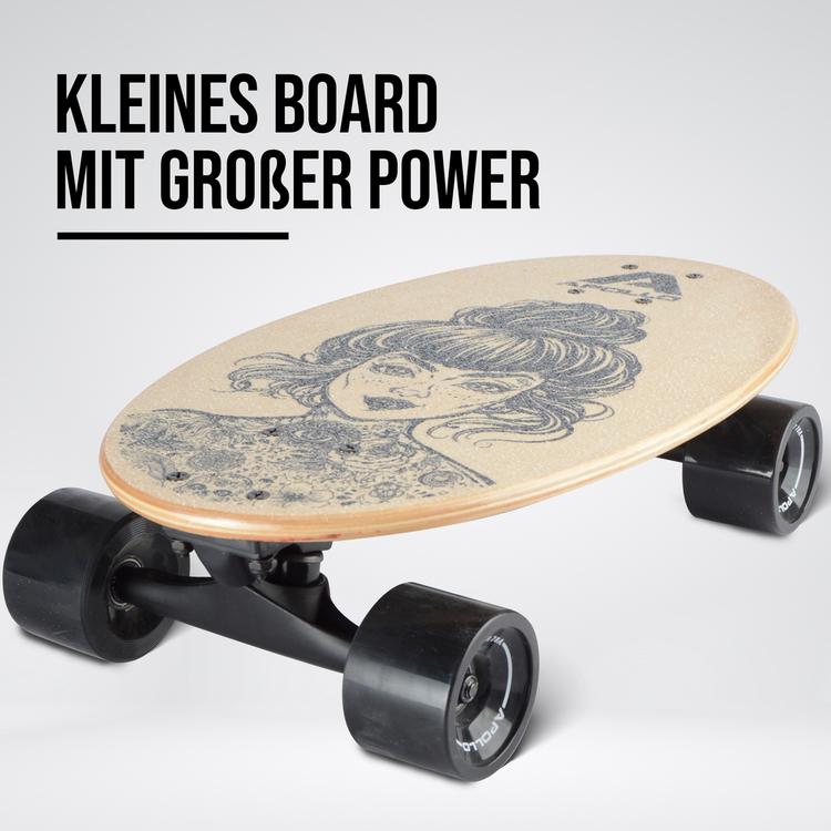 Apollo Apollo Barrel Board Skateboard-Komplettset - holz-schwarz - 3 | SportScheck