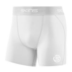 Skins S1 Shorts Tights Herren white