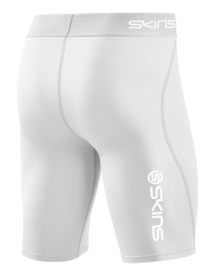 Skins Skins S1 Half tights Tights Herren - white - 0 | SportScheck