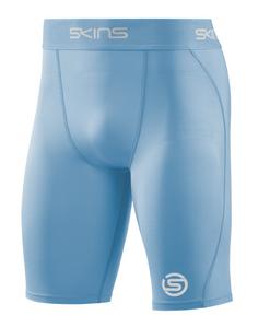 Skins S1 Half tights Tights Herren sky blue