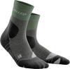 CEP Hiking Compression Mid Cut Socken Damen - grey/mint