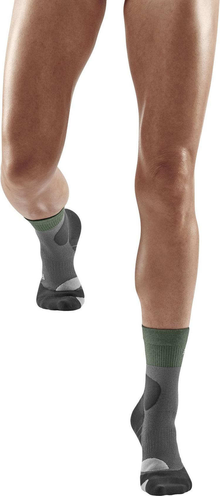 CEP CEP Hiking Compression Mid Cut Socken Damen - grey/mint - 0 | SportScheck