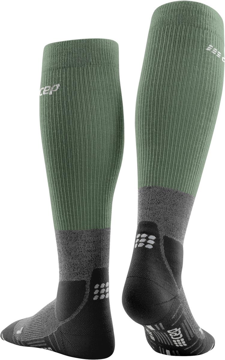 CEP CEP Hiking Merino Compression Socks - Tall Socken Herren - green/gray - 0 | SportScheck