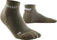 CEP Low Cut The Run Laufsocken Herren olive