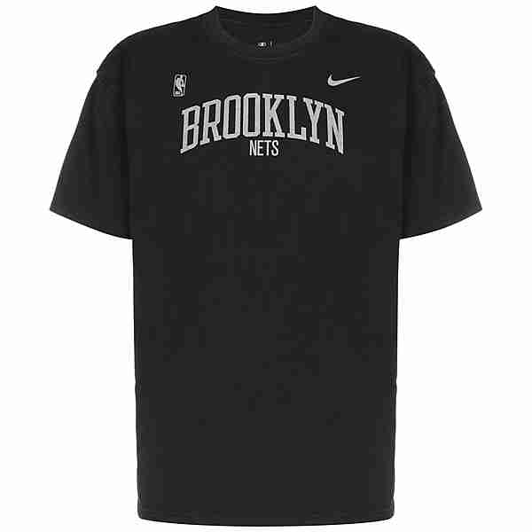 Nike NBA Brooklyn Nets Courtside Fanshirt Herren schwarz