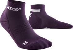 CEP THE RUN COMPRESSION SOCKS LOW CUT Laufsocken Herren violet