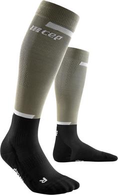 CEP The Run Laufsocken Herren olive/black