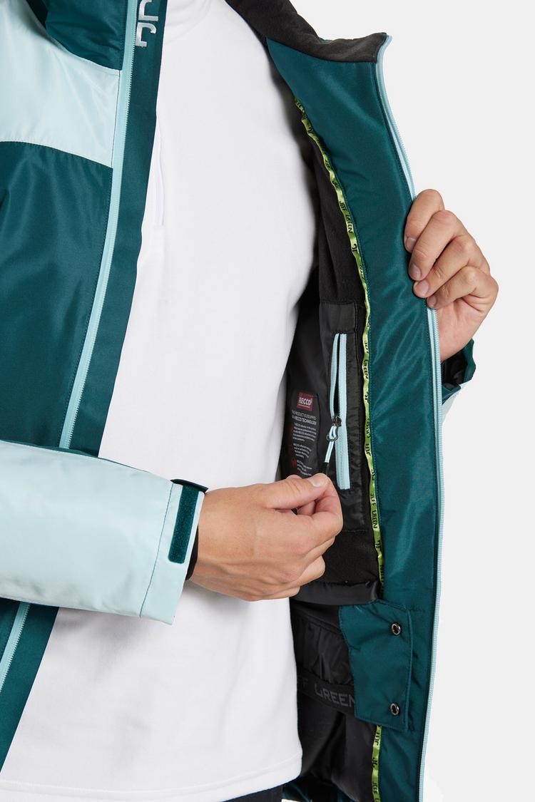 Jeff Green Jeff Green Bergen Skijacke Herren - Deep Teal/Iced Aqua - 10 | SportScheck