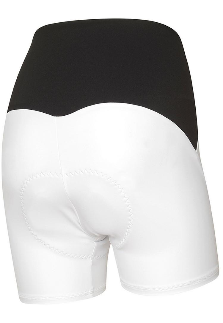 RH+ RH+ HW Short 12cm Fahrradtights Damen - white-black - 0 | SportScheck