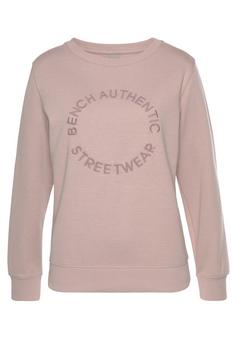 Bench Sweatshirt Sweatshirt Damen altrosa