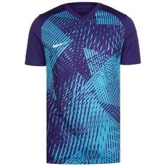 Nike Precision VI Fußballtrikot Herren hellblau / blau