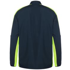 Rückansicht von Nike Academy 23 Trainingsjacke Herren dunkelblau / gelb