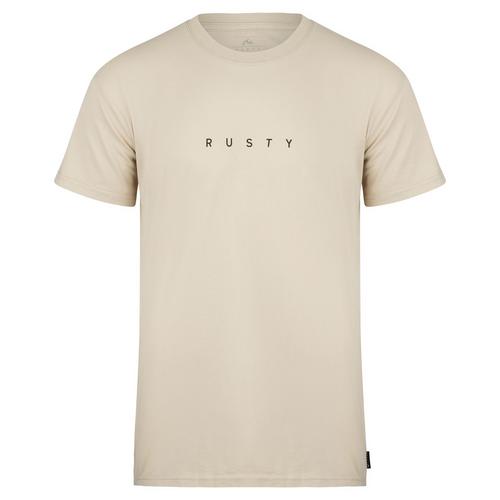 RUSTY SHORT CUT SHORT SLEEVE TEE T-Shirt Herren