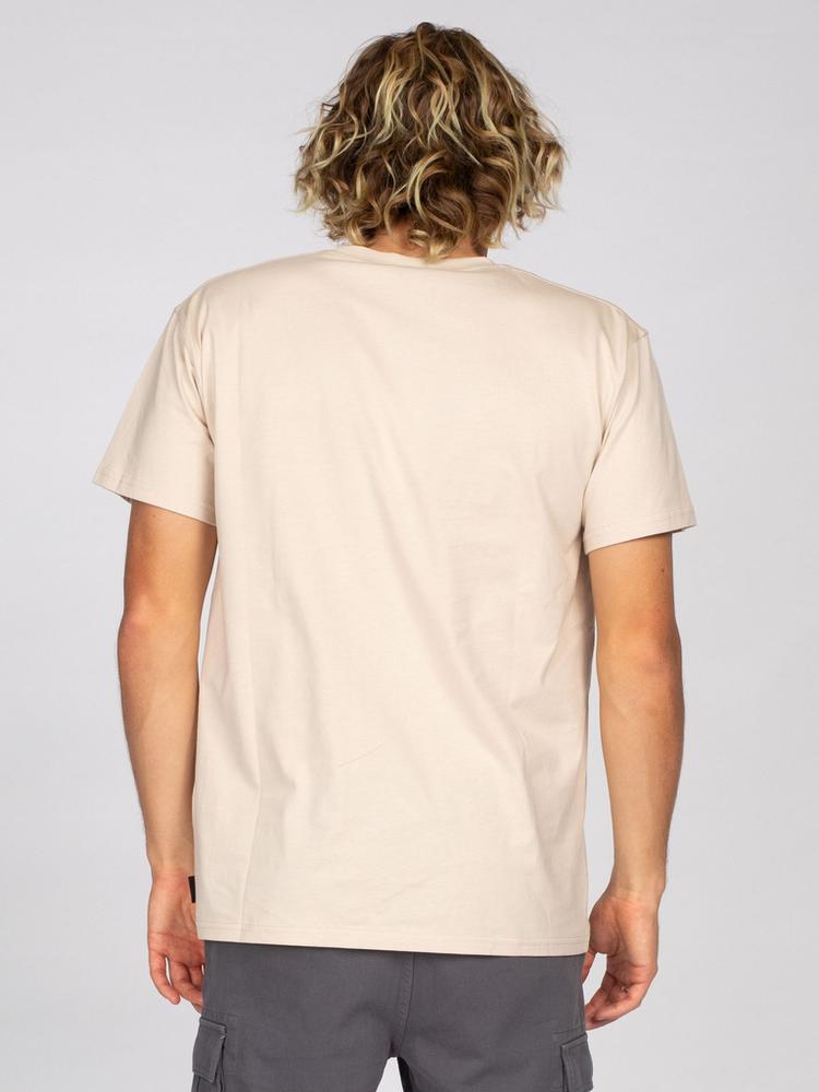 RUSTY RUSTY SHORT CUT SHORT SLEEVE TEE T-Shirt Herren - Oatmilk - 1 | SportScheck