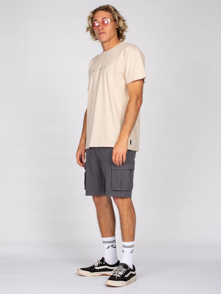 RUSTY RUSTY SHORT CUT SHORT SLEEVE TEE T-Shirt Herren - Oatmilk - 3 | SportScheck