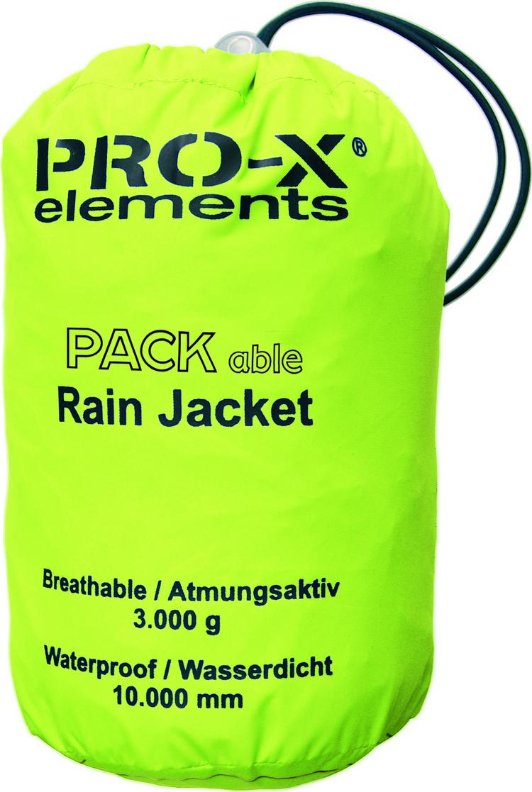 PRO-X elements PRO-X elements PACKable Fahrradjacke Herren - Neongelb - 0 | SportScheck