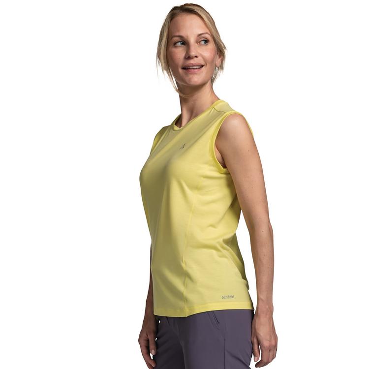 Sch&ouml;ffel Sch&ouml;ffel Top Vietas L Funktionsshirt Damen - 5335 - gelb - 2 | SportScheck