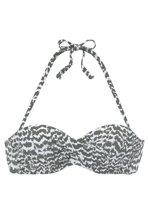 Lascana B&uuml;gel-Bandeau-Bikini-Top Bikini Oberteil Damen
