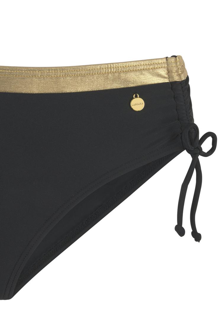 Lascana Lascana Bikini-Hose Bikini Hose Damen - schwarz-goldfarben - 1 | SportScheck