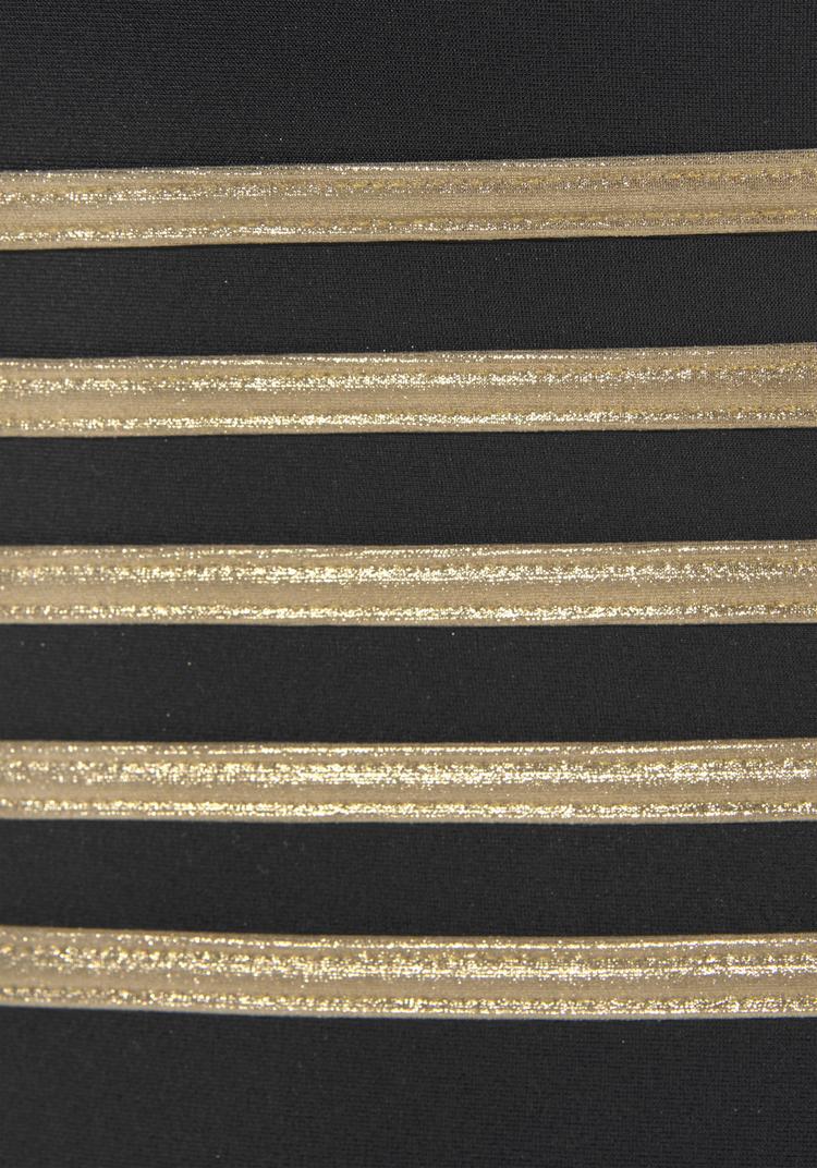 Lascana Lascana Badeanzug Badeanzug Damen - schwarz-goldfarben - 0 | SportScheck