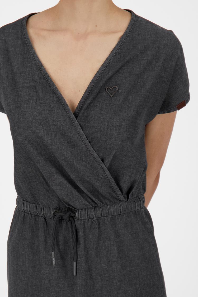ALIFE AND KICKIN ALIFE AND KICKIN OrnellaAK DNM Kurzarmkleid Damen - black denim - 3 | SportScheck