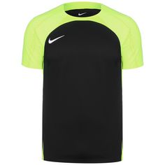 Nike Strike III Fußballtrikot Herren schwarz / neongelb