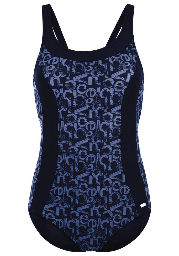 VENICE BEACH VENICE BEACH Badeanzug Badeanzug Damen - schwarz-bedruckt - 0 | SportScheck