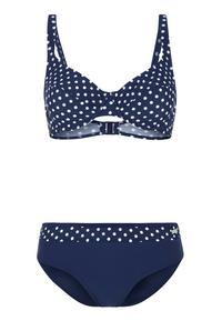 Lascana B&uuml;gel-Bikini Bikini Set Damen - marine-wei&szlig;